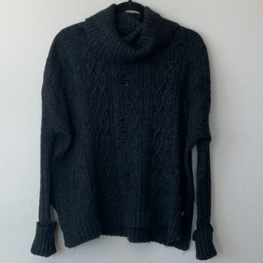 Free People Distressed Sweater - Picture 2 of 10